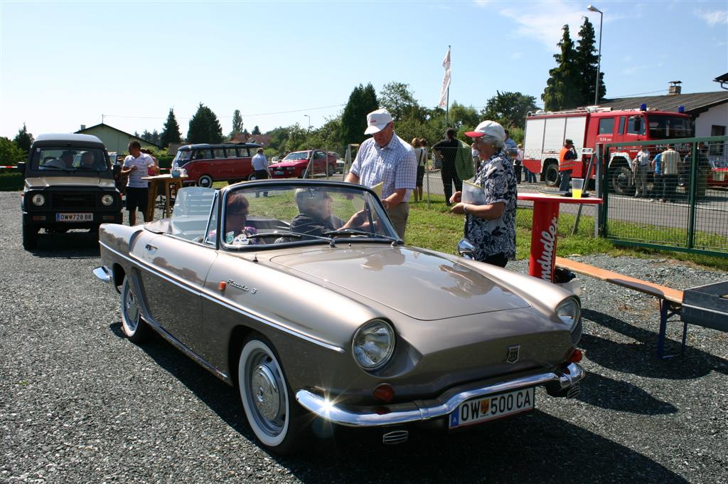 2010-08-08 Oldtimertreffen beim Clubkollegen Kranz